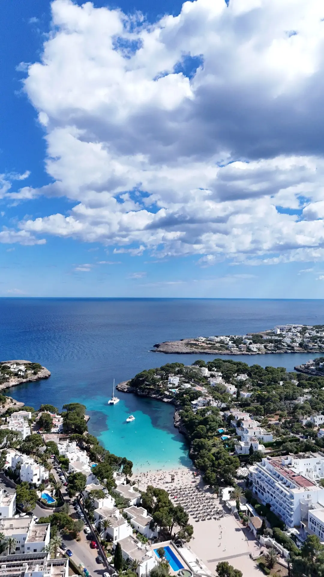 Cala d&#39;or en été 
